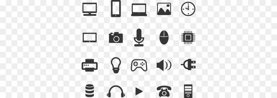 Icons Electronics Free Png