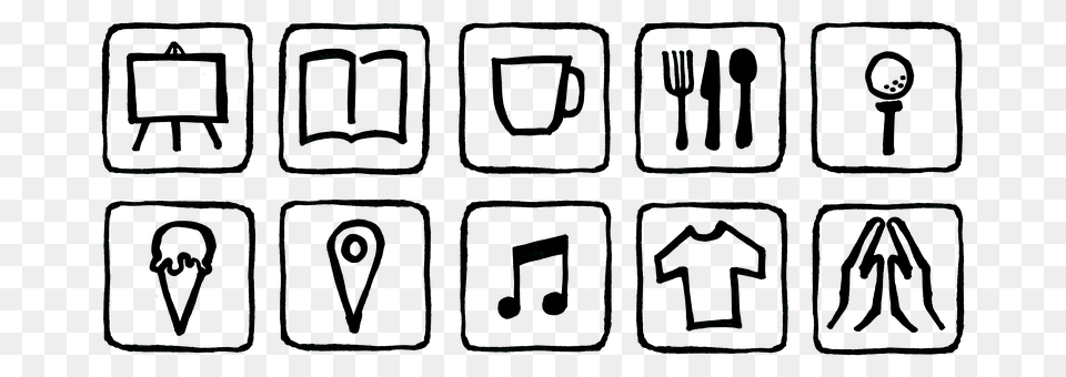 Icons Cutlery, Text, Computer, Computer Hardware Png Image