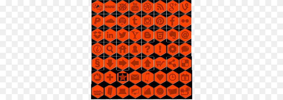 Icons Pattern Free Transparent Png