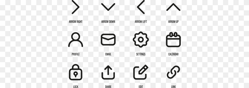 Icons Text, Symbol, Number Png Image