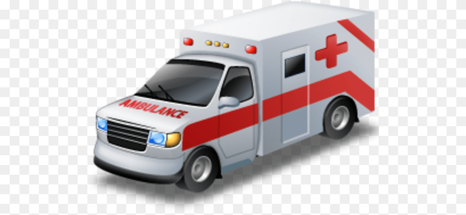 Icons Ambulance Made Of Cardboard, Transportation, Van, Vehicle, Moving Van Png Image