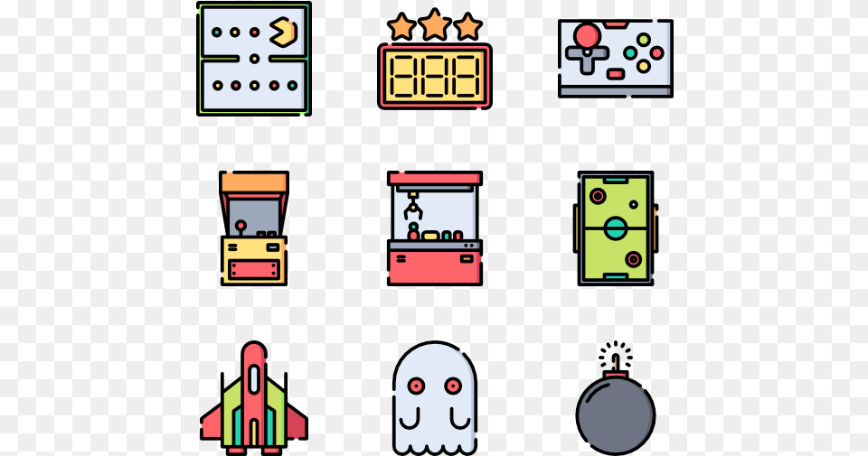 Icons Arcade Icons, Face, Head, Person, Scoreboard Free Png Download