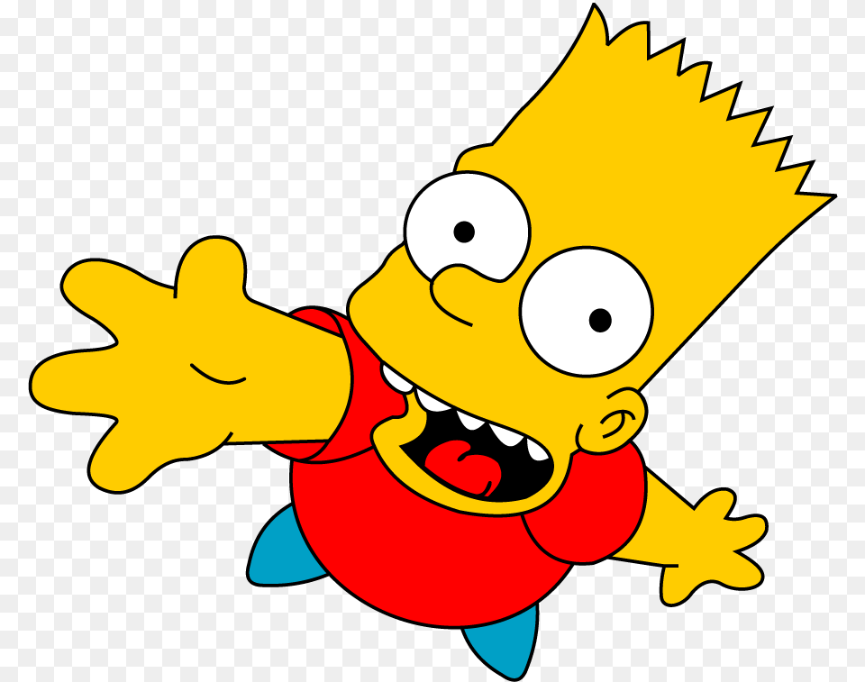 Icons Bart Simpson Vector, Baby, Cartoon, Person Png Image