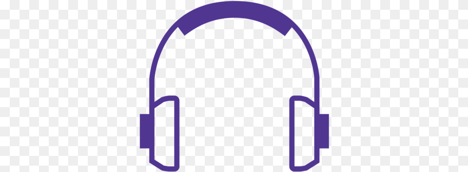 Icons Black Headphones Purple, Electronics Png