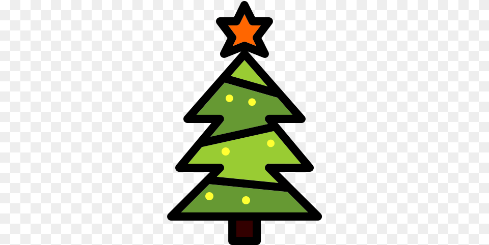 Icons Contorno Arbol De Navidad, Star Symbol, Symbol, Christmas, Christmas Decorations Png