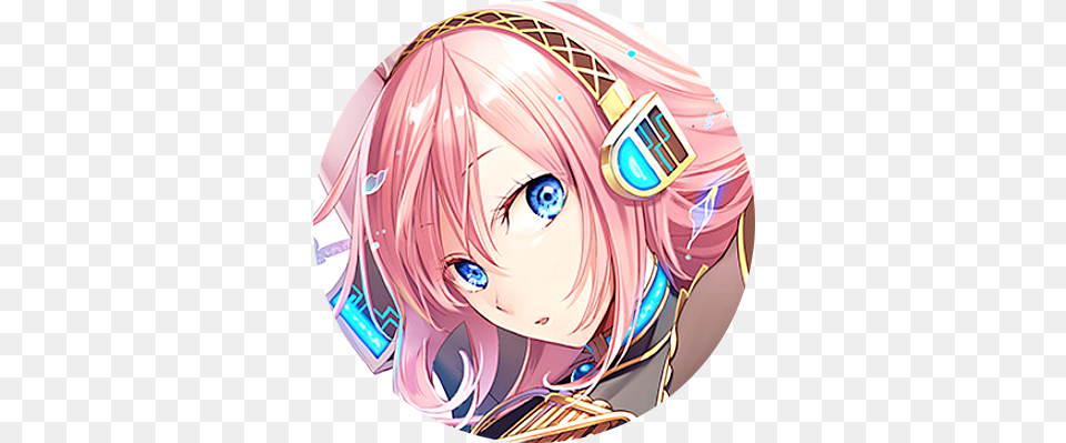 Icons De Luka Megurine Girly, Sphere, Book, Comics, Publication Free Transparent Png