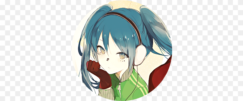 Icons Desu Close Hatsune Miku Icon, Book, Comics, Publication, Baby Free Png Download