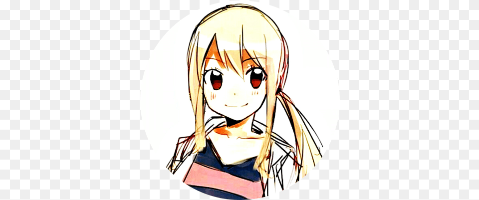 Icons Desu Close Lucy Heartfilia Twitter Icon, Book, Comics, Publication, Baby Free Png