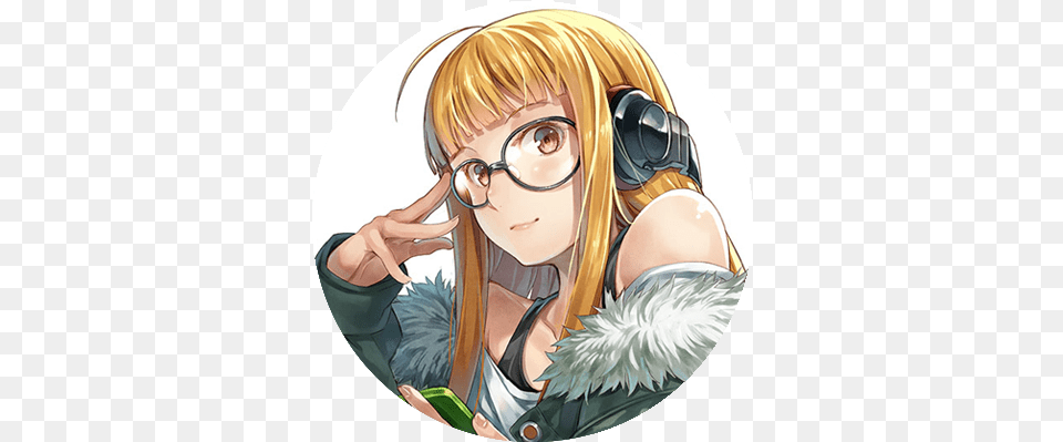 Icons Desu Close Persona 5 Futaba Icon, Book, Comics, Publication, Photography Free Png Download