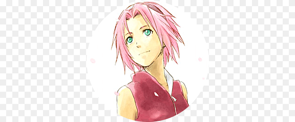 Icons Desu Close Sakura Haruno Icons, Book, Comics, Publication, Manga Free Png