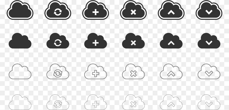 Icons Download Web Cloud Icon Ai, Symbol, Recycling Symbol, Text, Blackboard Png Image