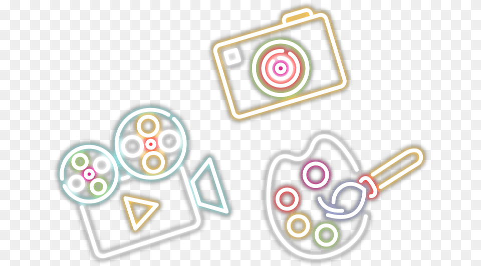 Icons Emoticon, Light, Neon Free Png