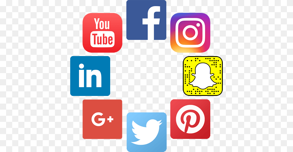 Icons For All The Main Social Media Platforms Social Media Platforms, First Aid, Text Free Png