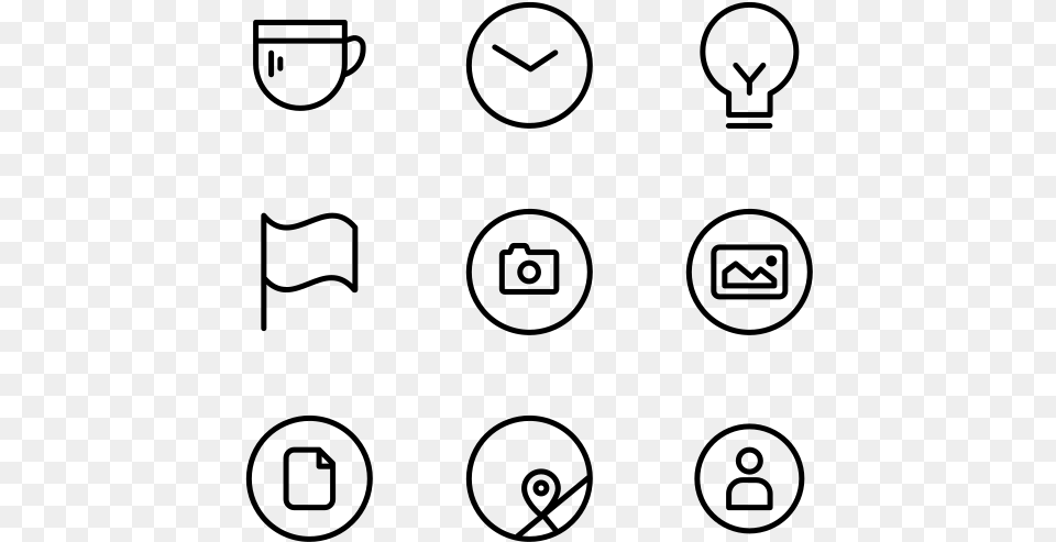 Icons For Android, Gray Png