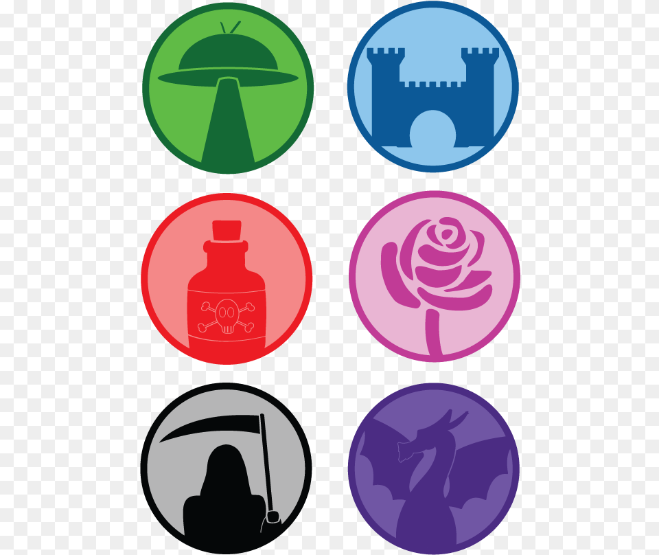 Icons For Different Literary Genres, Bottle Png Image