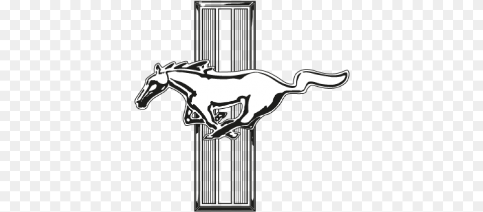 Icons Ford Mustang Logo, Stencil, Animal, Mammal, Horse Png
