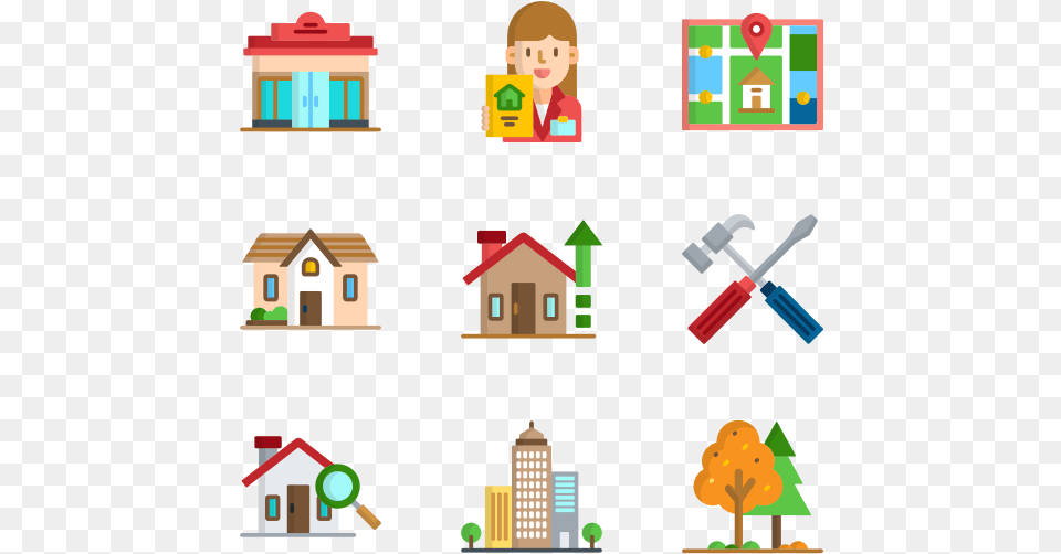 Icons Real Estate, Baby, Neighborhood, Person, Face Free Png