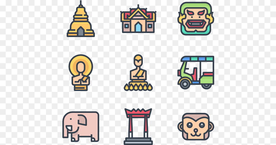 Icons Travel To Thailand Instagram Icon, Person, Face, Head, Art Free Png