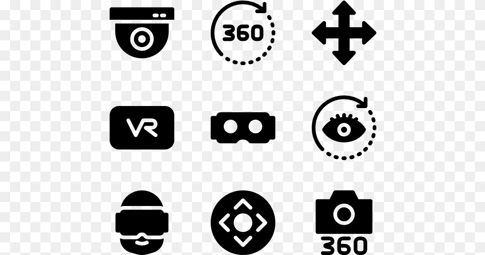 Icons Vector Film Reel Icons, Gray Free Png