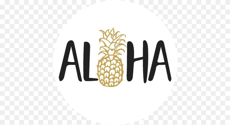 Icons Icon Logos Logo Tumblr Aloha Pineapple Pfp Iphone Hintergrundbilder Aloha, Food, Fruit, Plant, Produce Free Transparent Png