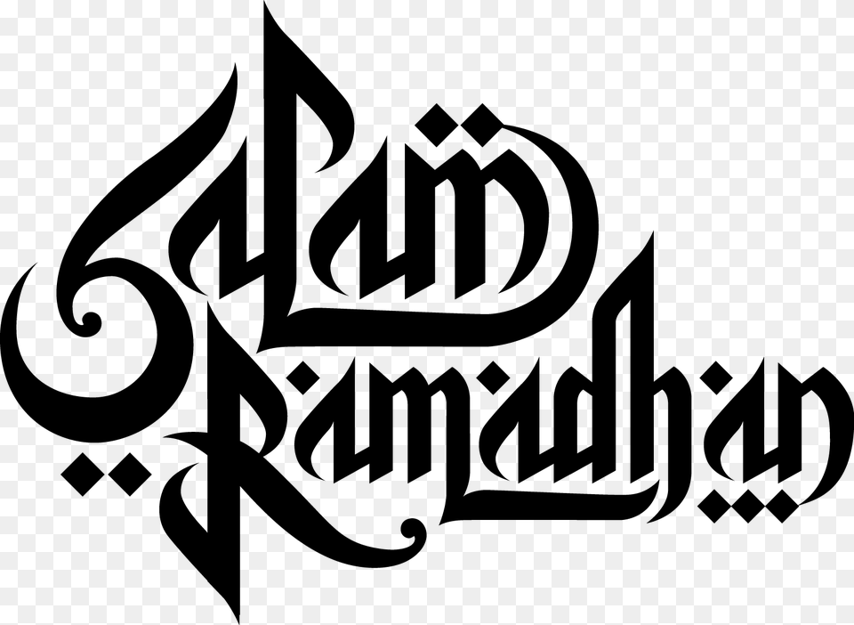 Icons Logo Salam Ramadhan, Calligraphy, Handwriting, Text, Dynamite Free Png