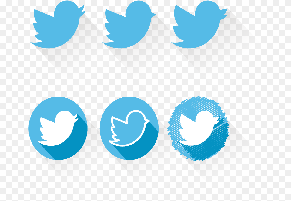Icons Twitter Blue, Logo, Art, Graphics Free Png Download