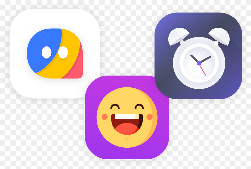 Icons U0026 Extras Apptaste Happy, Clock, Alarm Clock, Face, Head Free Png Download