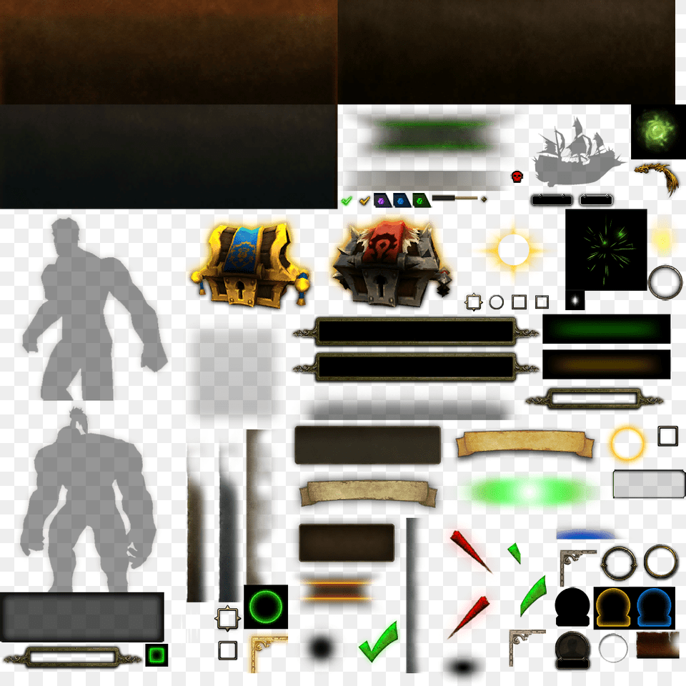 Icons World Of Warcraft Interface, Art, Collage, Adult, Man Png Image