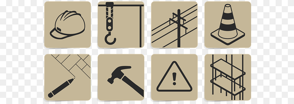 Iconset Utility Pole, Device, Hammer, Tool Free Png Download