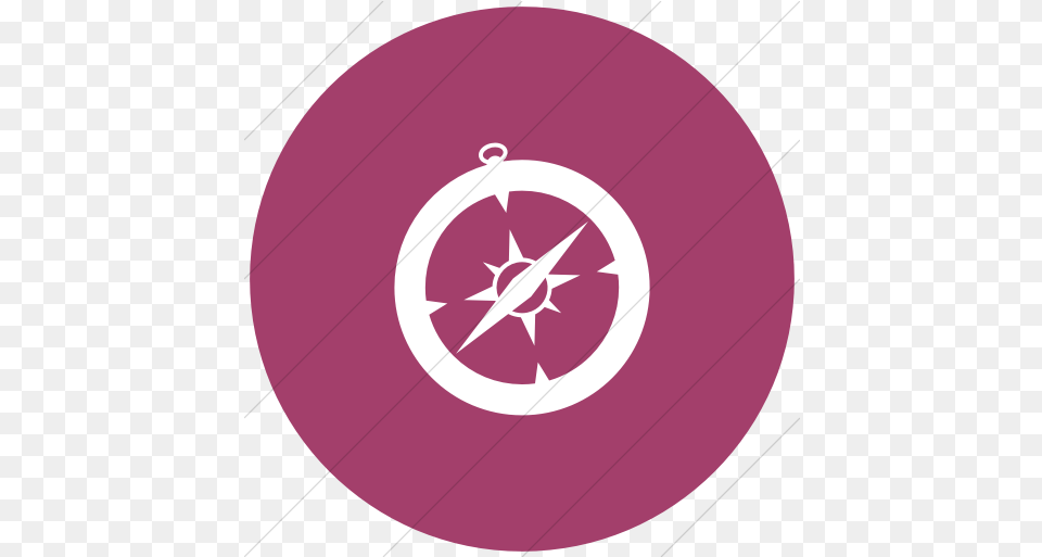 Iconsetc Flat Circle White Icon Safari Purple Safari Logo, Disk Png Image
