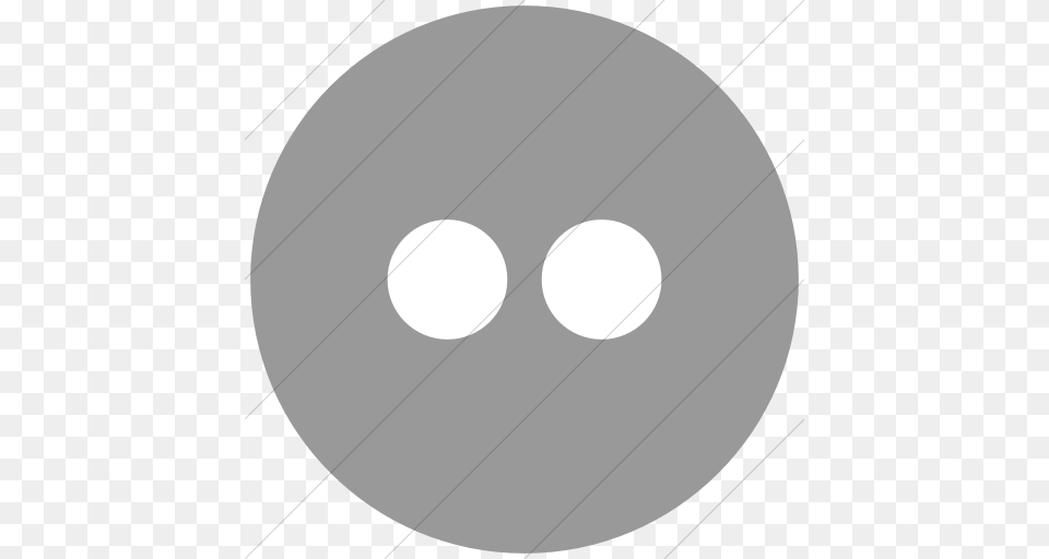 Iconsetc Flat Circle White On Light Gray Social Media Icon, Sphere, Disk, Lighting Free Png