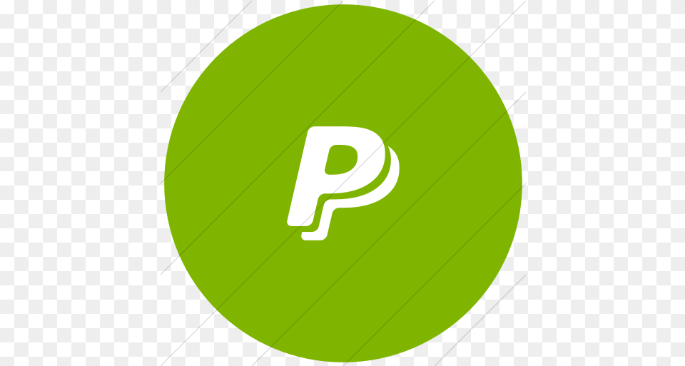 Iconsetc Flat Circle White Paypal Black Circle Icon, Green, Disk, Logo, Text Free Png Download