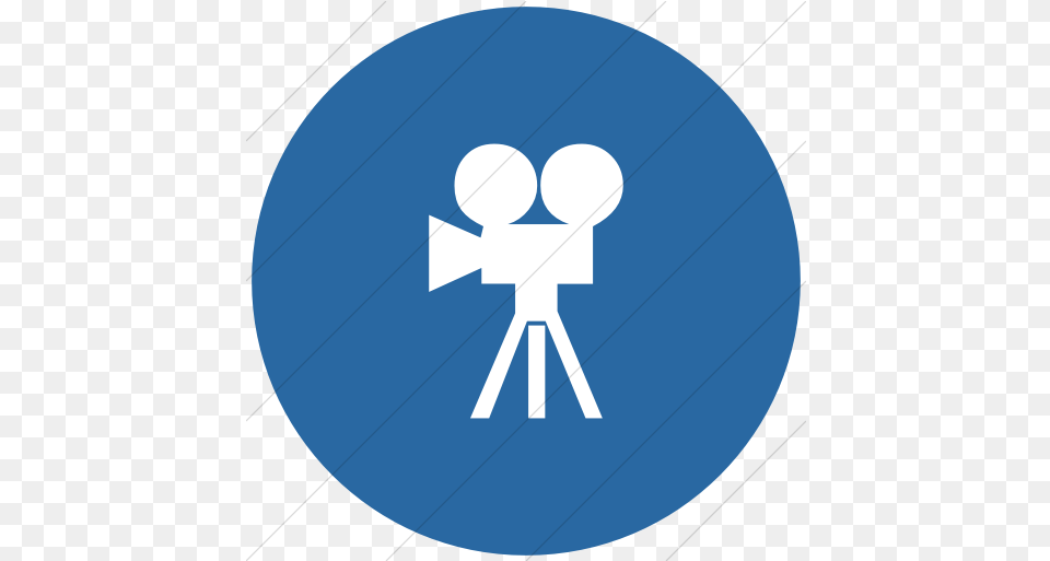 Iconsetc Flat Circle White Red Movie Camera Clipart, Photography, Lighting Free Transparent Png