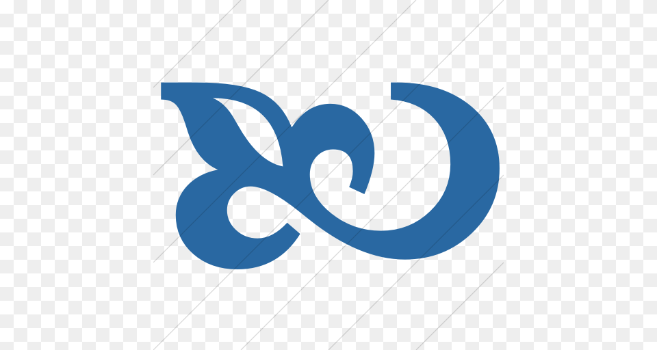 Iconsetc Simple Blue Classica Flourish Icon, Logo, Symbol, Alphabet, Ampersand Png