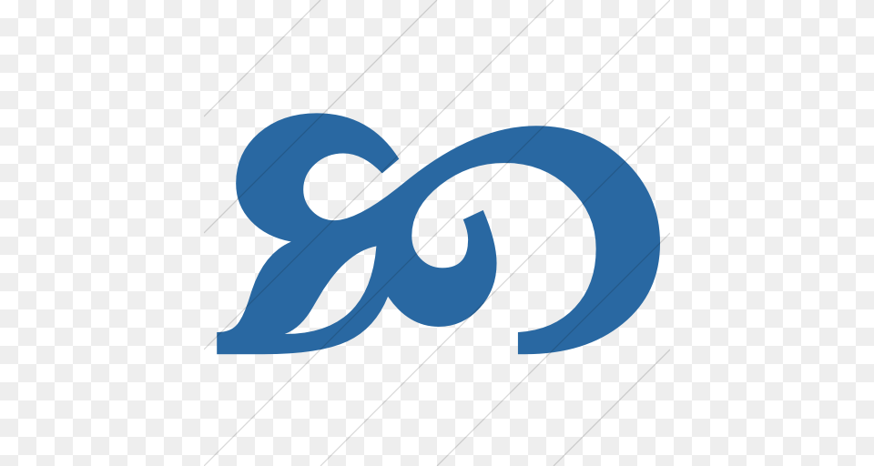 Iconsetc Simple Blue Classica Flourish Icon, Alphabet, Ampersand, Symbol, Text Png Image