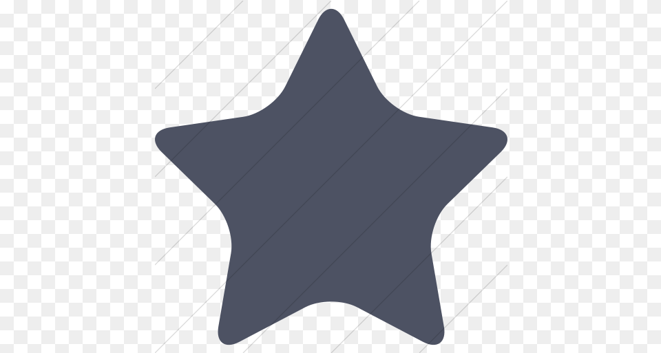 Iconsetc Simple Blue Gray Raphael Star Solid Rounded Icon Pink Star, Star Symbol, Symbol Png Image