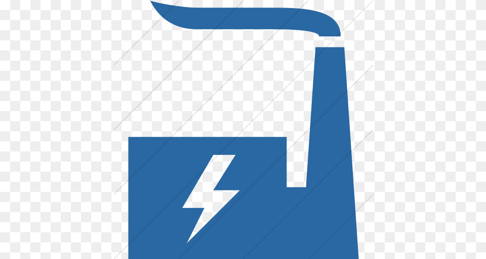 Iconsetc Simple Blue Iconathon Power Plant Icon Blue Power Plant Icon, Text Png Image