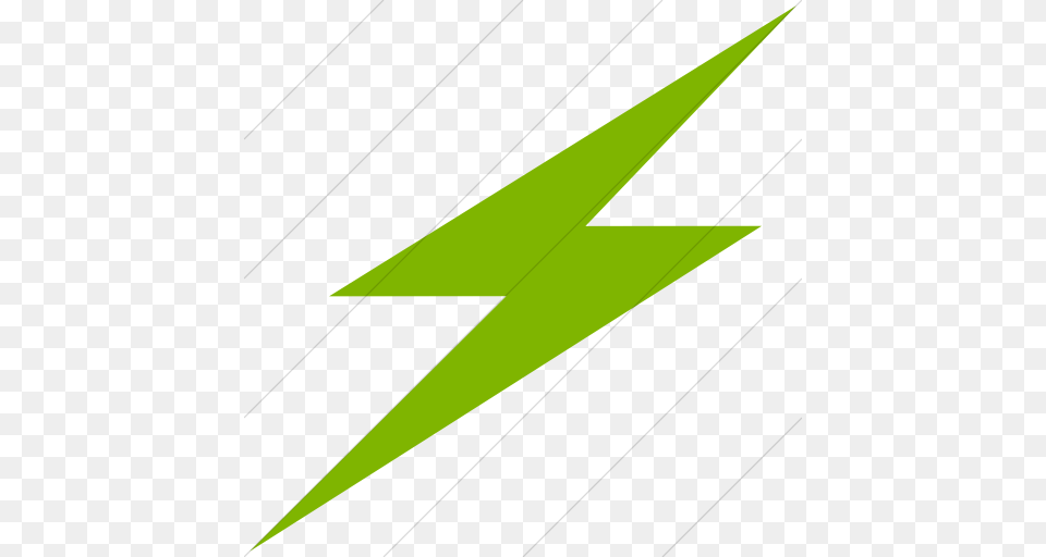 Iconsetc Simple Green Broccolidry Lightning Icon, Leaf, Plant, Blade, Dagger Png