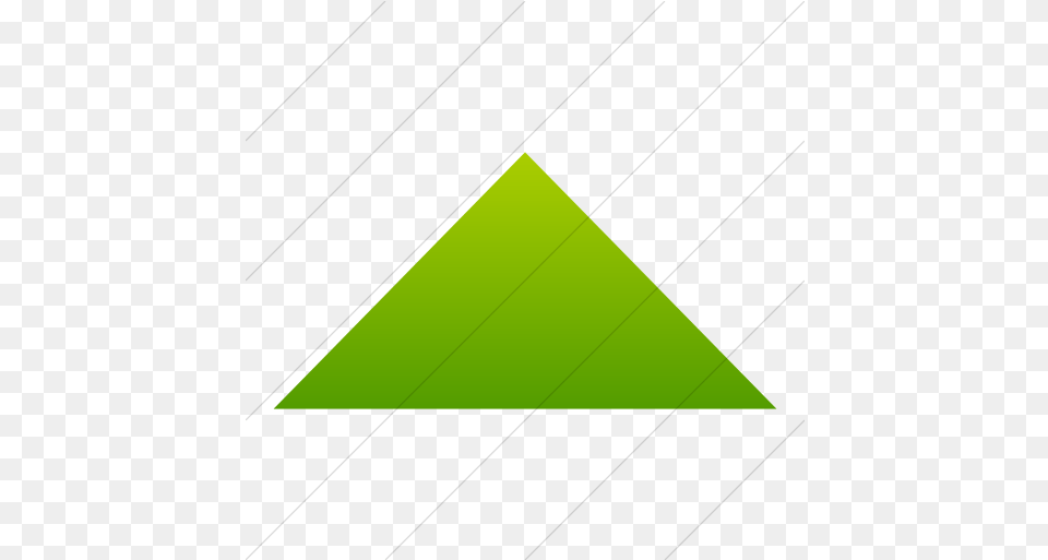 Iconsetc Simple Green Gradient Classica Volume Up Arrow Icon Vertical, Triangle Png