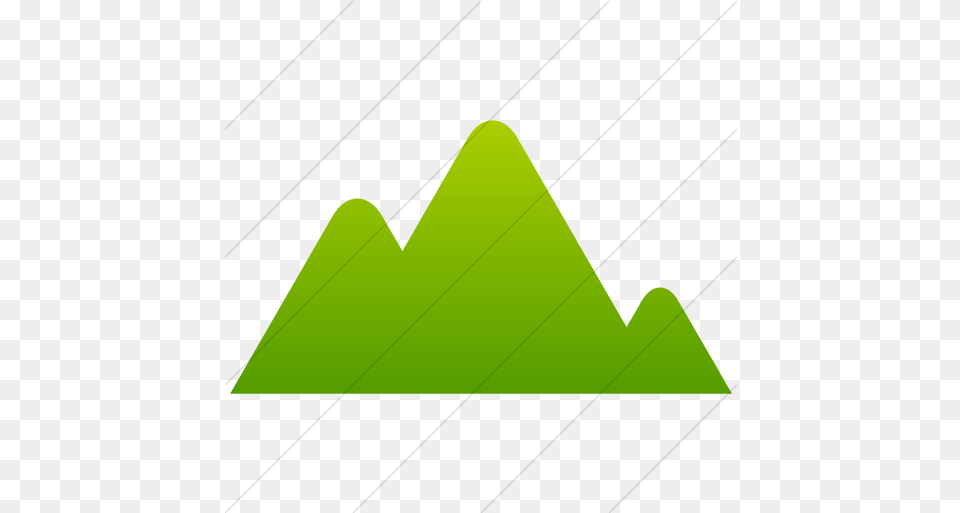 Iconsetc Simple Green Gradient Ocha Plot, Triangle Free Png