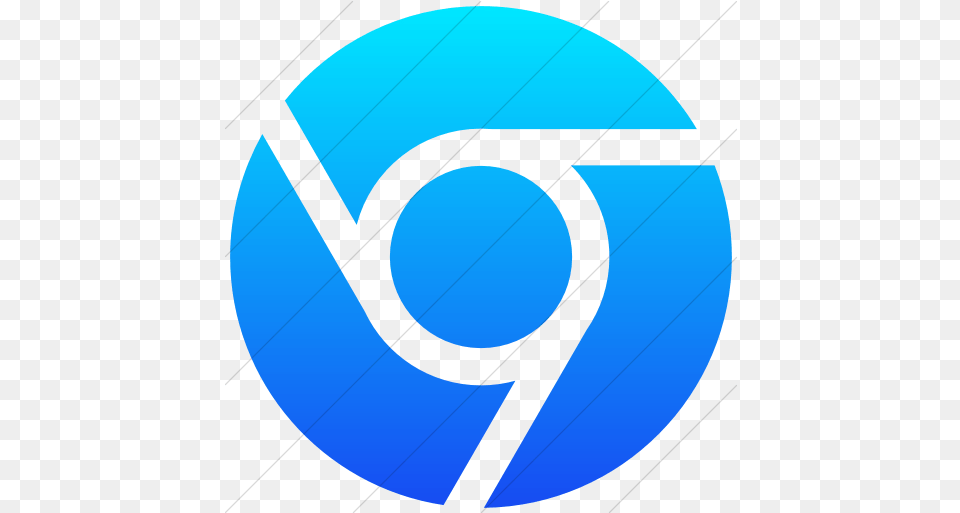 Iconsetc Simple Ios Blue Gradient Blue Gradient Google Chrome Icon, Disk, Symbol Free Png Download