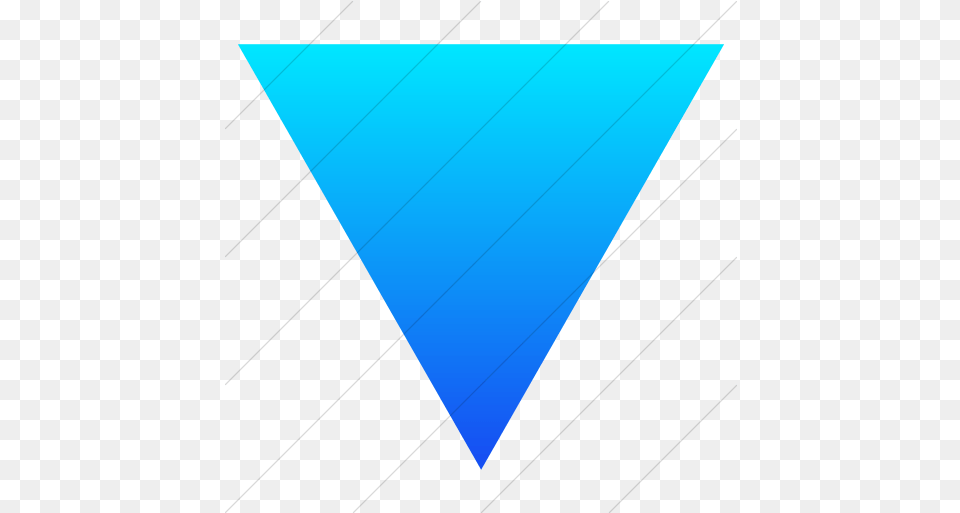 Iconsetc Simple Ios Blue Gradient Classic Arrows Triangle Triangle Png