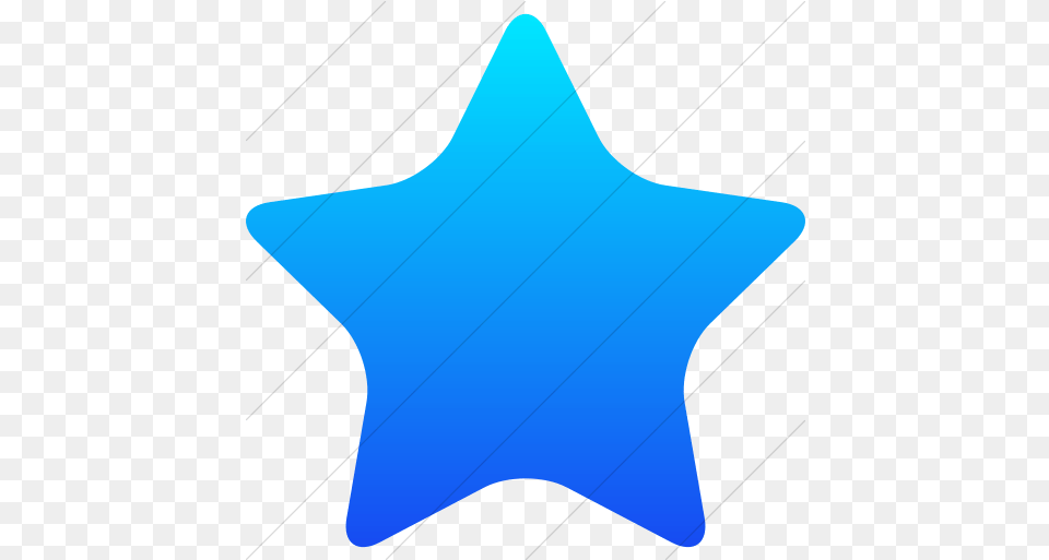 Iconsetc Simple Ios Blue Gradient Raphael Star Solid Interests Star Icon Cv, Star Symbol, Symbol Png