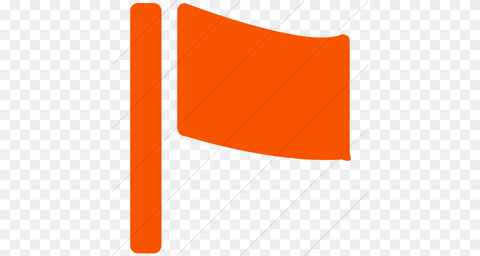 Iconsetc Simple Orange Broccolidry Flag Icon Vertical, Text, Weapon, Device Png Image