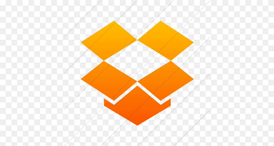 Iconsetc Simple Orange Gradient Foundation 3 Social Box Opening Icon Arrow, Symbol Free Transparent Png