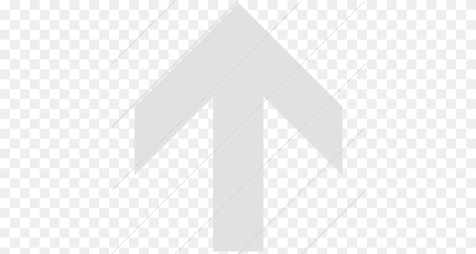 Iconsetc Simple Silver Aiga Up Arrow Icon Vertical, Symbol, Sign, Cross Free Png