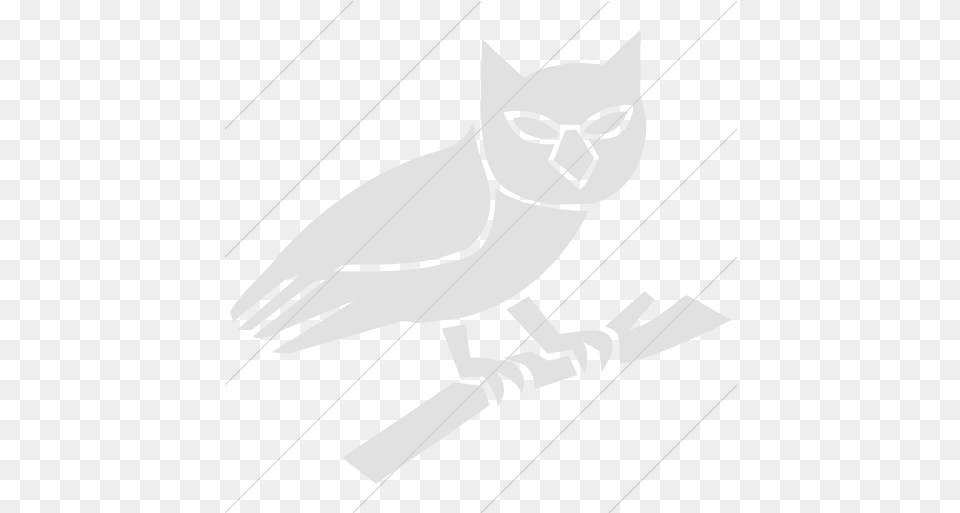 Iconsetc Simple Silver Animals Owl Icon Sketch, Person, Animal, Cat, Mammal Free Transparent Png