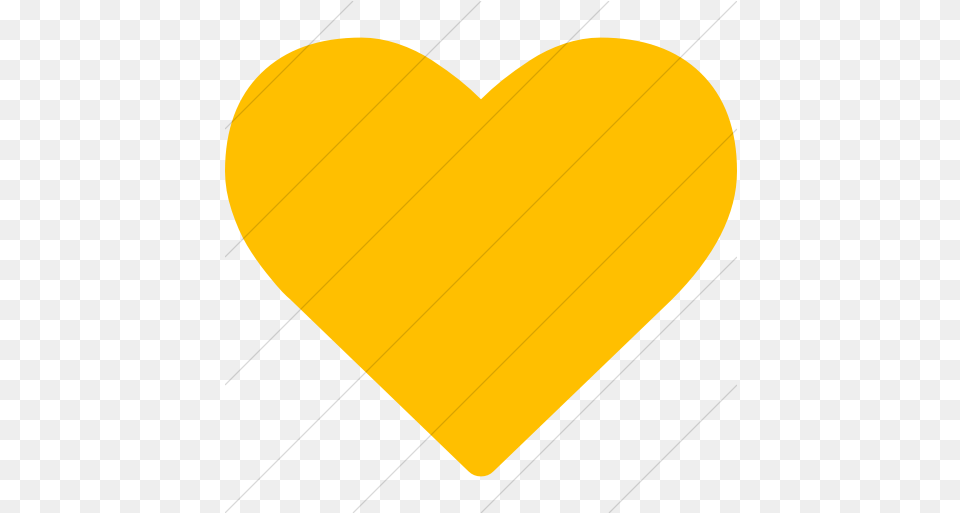 Iconsetc Simple Yellow Bootstrap Font Yellow Heart Symbol Png