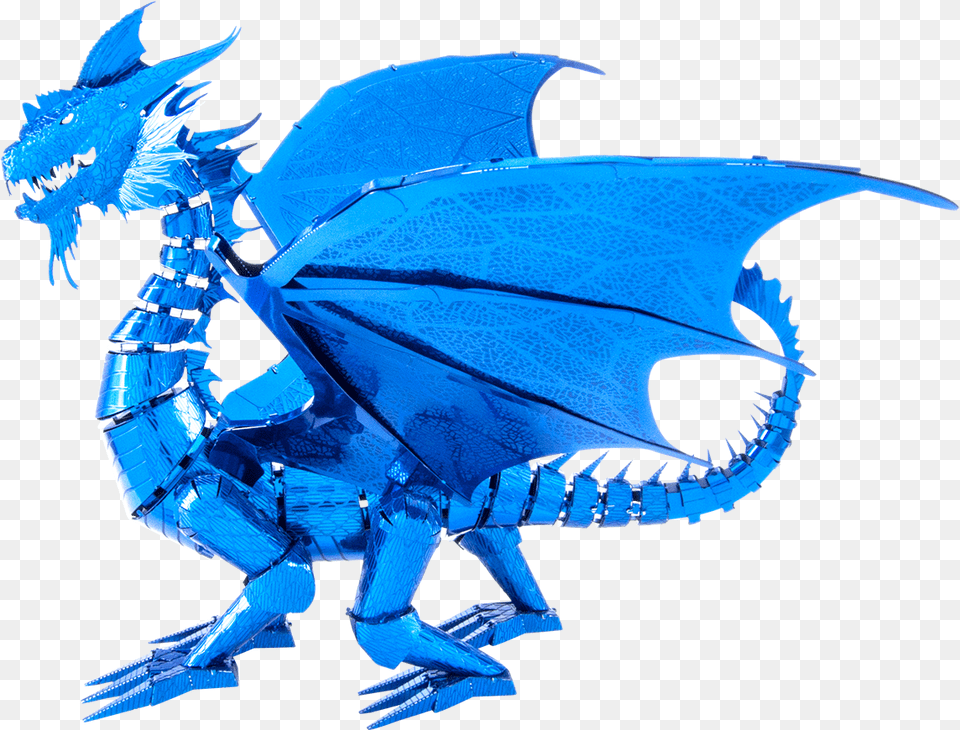 Iconx Blue Dragon Metal Earth Blue Dragon, Animal, Dinosaur, Reptile Free Transparent Png