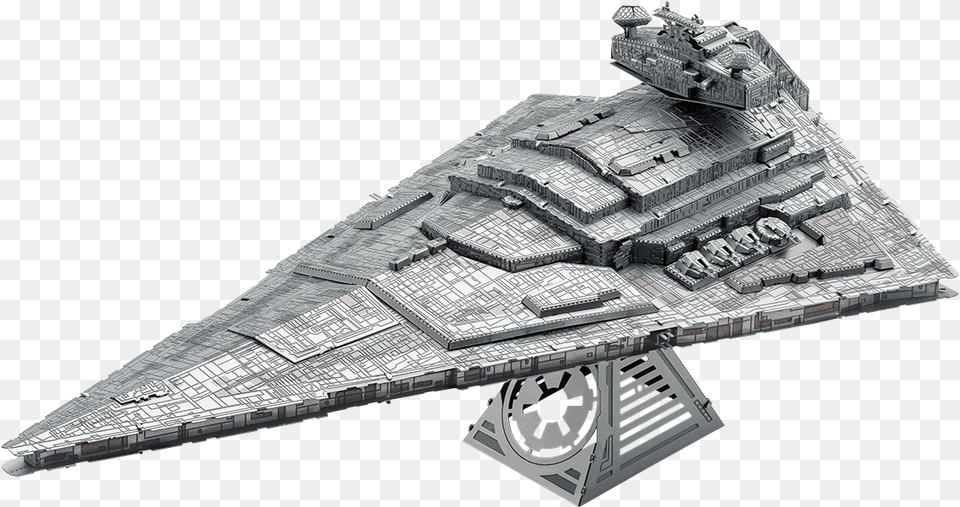 Iconx Imperial Star Destroyer 3d Metal Model Star Destroyer, Aircraft, Architecture, Building, Spaceship Png Image